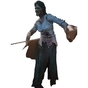 Vintage Walking Dead Action Figure Woman Pre-owned Halloween Creepy Zombie
